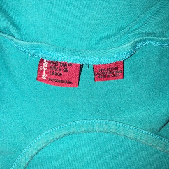 levi’s 90s y2k style butterfly print halter top - Picture 5 of 6